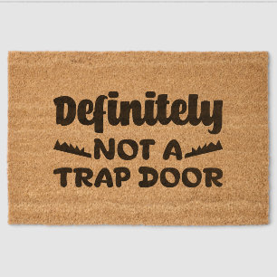 Funny, Sarcastic, and Witty Fiber Doormat