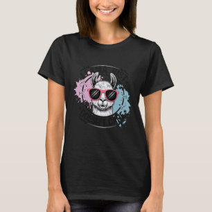 funny sarcastic animal ironic llama alpaca design T-Shirt