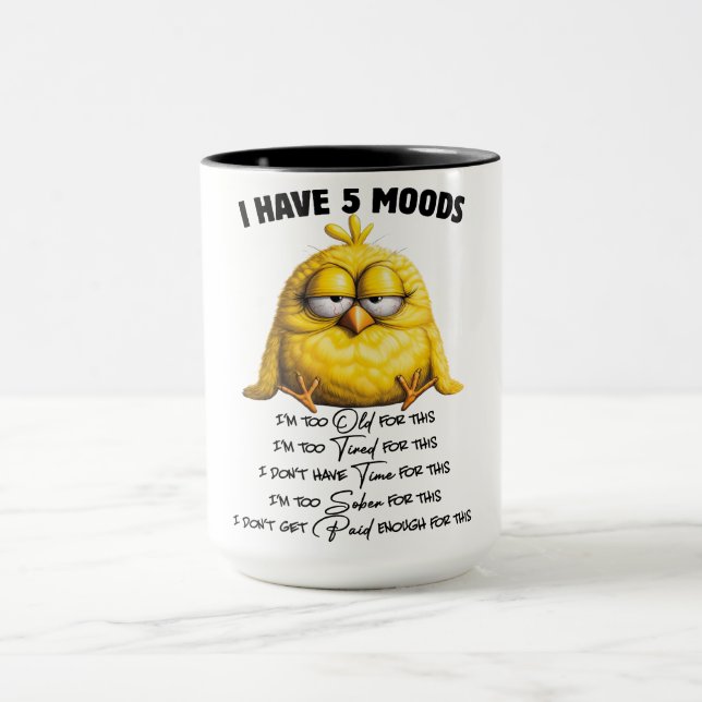 Funny/Sarcastic Animal Saying/Chicken Mug (Center)