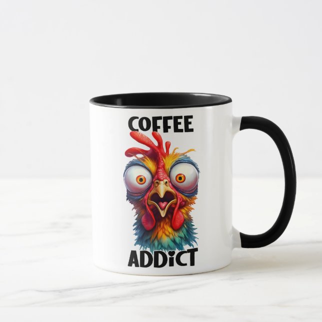 Funny/Sarcastic Animal Sayings/Chicken/Coffee Mug (Right)