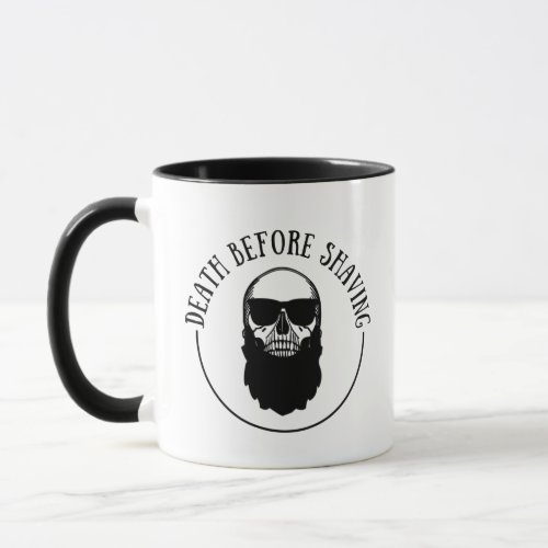 funny sarcastic bearded quote mug