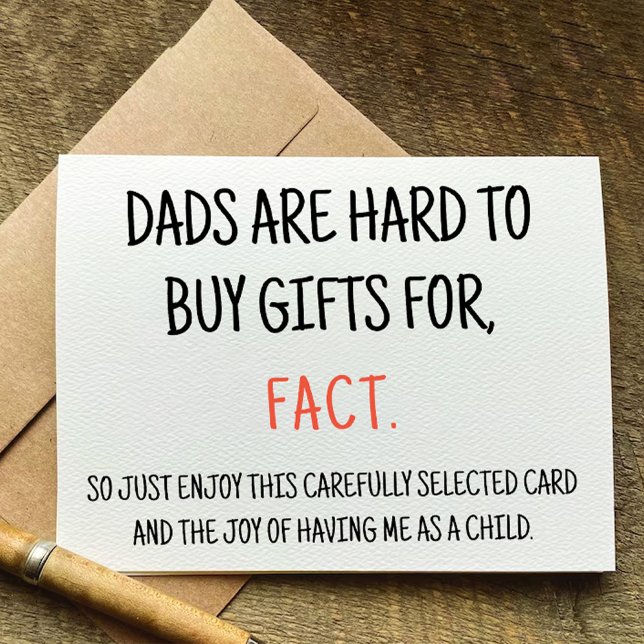 Funny Sarcastic Birthday Card for Dad (Funny Sarcastic Birthday Card for Dad)