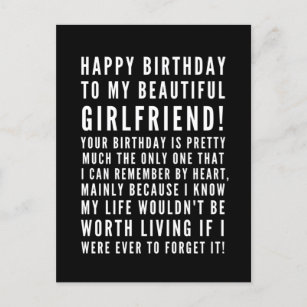 Sarcastic Birthday Postcards - No Minimum Quantity | Zazzle