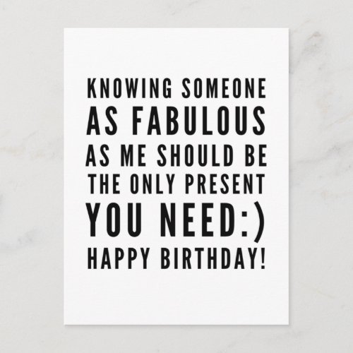 Funny sarcastic birthday wishes for boyfriend