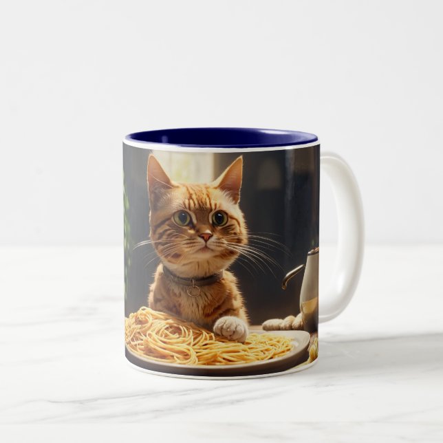 Funny Sarcastic  Cat Coffee Mug (Front Right)