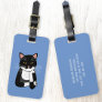 Funny Sarcastic Cat Luggage Tag