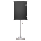 Funny sarcastic cute cool table lamp (Left)