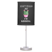 Funny sarcastic cute cool  table lamp (Front)