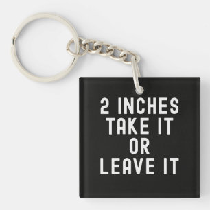 Funny Sarcastic Double Entendre Humor Keychain