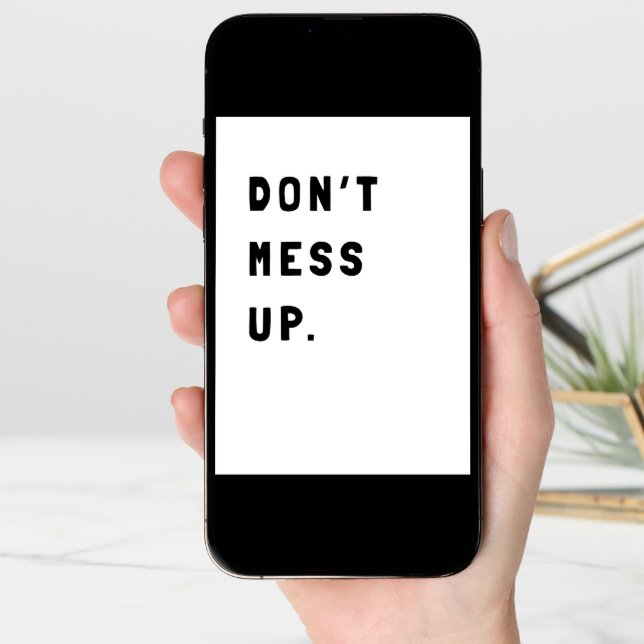 Funny Sarcastic Encouragement Card (Front Digital)