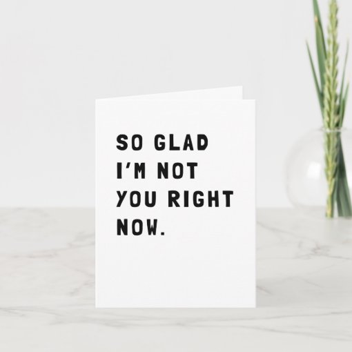 Funny Sarcastic Get Well Card | Zazzle