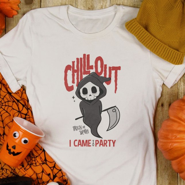 Funny Sarcastic GrimReaper Halloween Party Costume T-Shirt (Funny Sarcastic GrimReaper Halloween Party Costume T-Shirt)