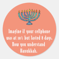Funny Sarcastic Hanukkah Chanukah Cellphone Quote