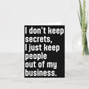 Funny Sarcastic Humor Quote Design For The Smart Card