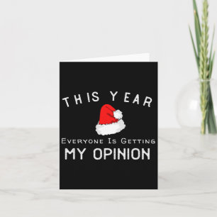 Funny Sarcastic Humor Santa Claus Christmas In Jul Card