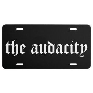 Funny Sarcastic – Humorous Car Decor Gift License Plate