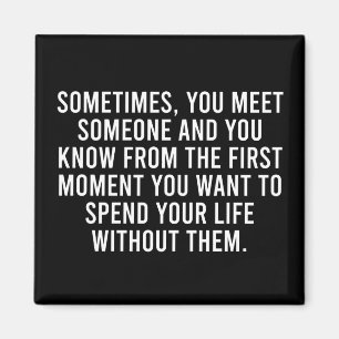 Funny Sarcastic Introvert Humor Saying Magnet