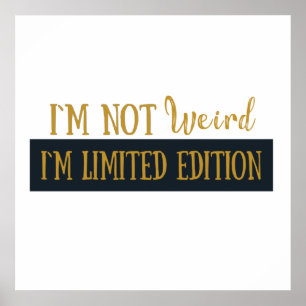 Funny sarcastic introvert quotes poster