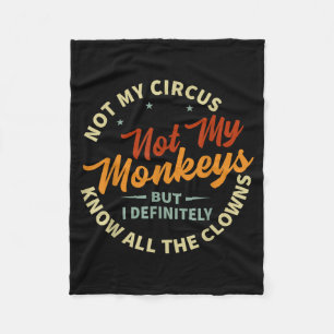 Funny Sarcastic Irony Quotes And Weird Fun Sayings Fleece Blanket