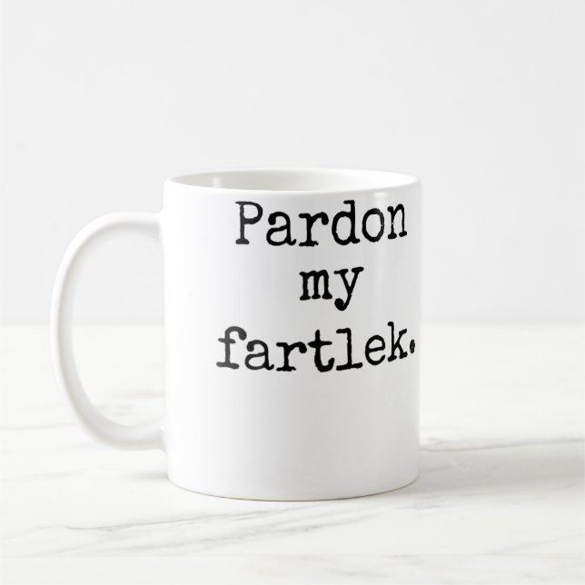 Funny Sarcastic Marathon Runner Running Fitness Wo Coffee Mug (Left)