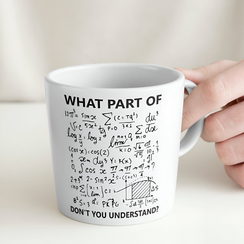 Funny Sarcastic Math Teacher Student Engineer  Two-Tone Coffee Mug