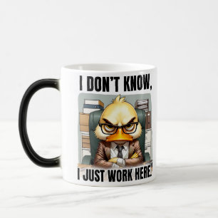 Funny/Sarcastic Office Life Quote Wrap Color Morph Mug