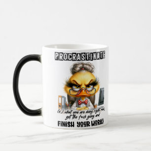 Funny/Sarcastic Office Life Quote Wrap Color Morph Mug