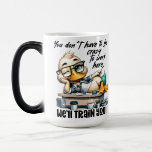 Funny/Sarcastic Office Life Quote Wrap Color Morph Mug