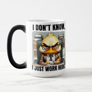 Funny/Sarcastic Office Life Quote Wrap Color Morph Mug