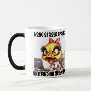 Funny/Sarcastic Office Life Quote Wrap Color Morph Mug