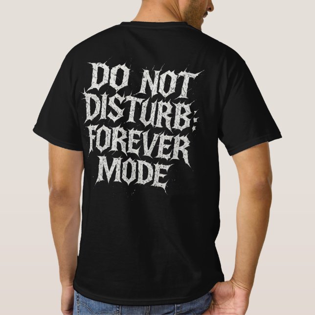 funny sarcastic quote T-Shirt (Back)
