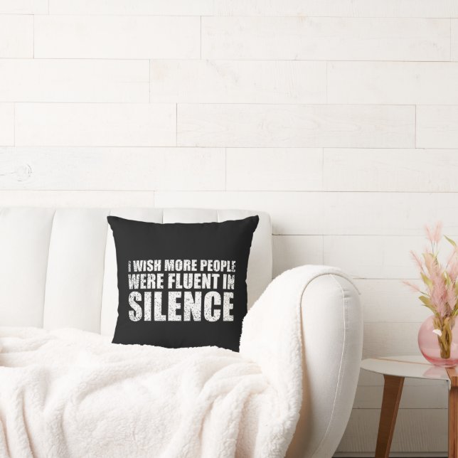 Funny sarcastic quotes adult humor sarcasm throw pillow (Couch)