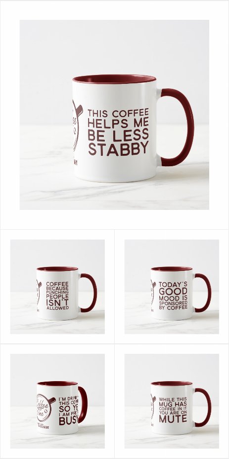 Funny Sarcastic Quotes Coffee Mugs