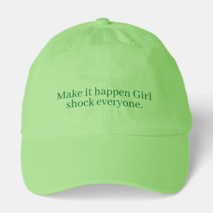Funny Sarcastic Quotes Customized Your Own Quotes Hat