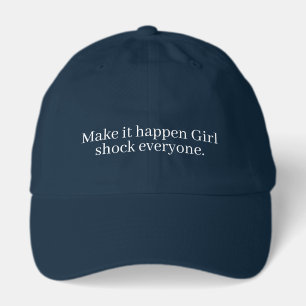Funny Sarcastic Quotes Customized Your Own Quotes Hat