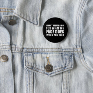Funny sarcastic quotes humor sarcasm introvert button