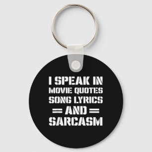Funny Sarcastic Saying Gifts For Men Women Humor Keychain