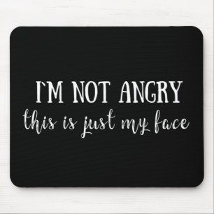 Funny sarcastic saying mouse pad