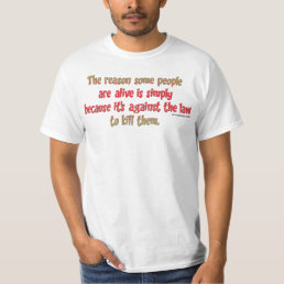Funny Sarcastic Saying on People T-Shirt