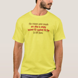 Funny Sarcastic Saying on People T-Shirt