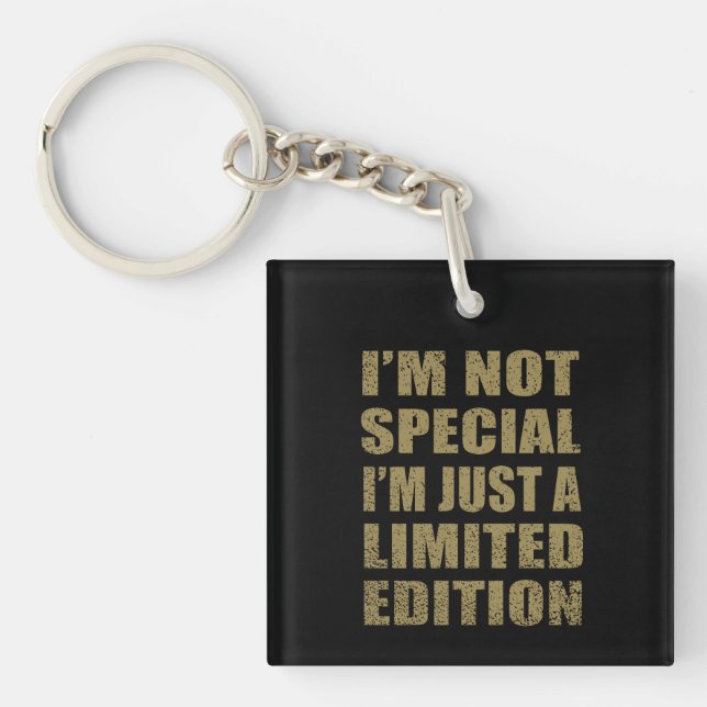 Funny sarcastic sayings adult humor introvert keychain (Front)