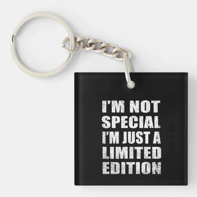 Funny sarcastic sayings adult humor introvert keychain (Front)
