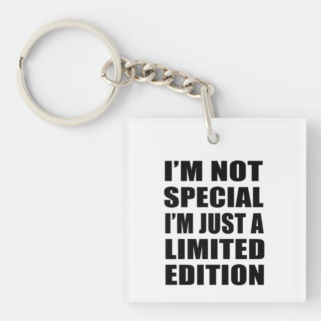 Funny sarcastic sayings adult humor introvert keychain (Front)