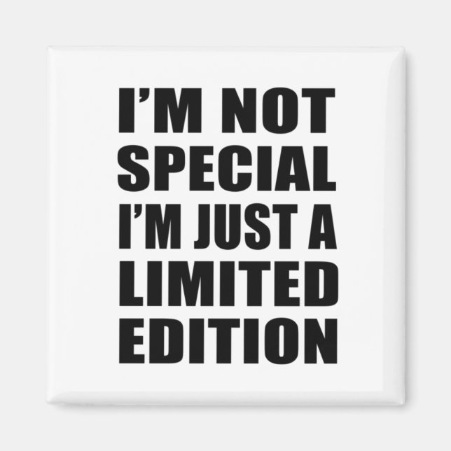 Funny sarcastic sayings adult humor introvert magnet (Front)