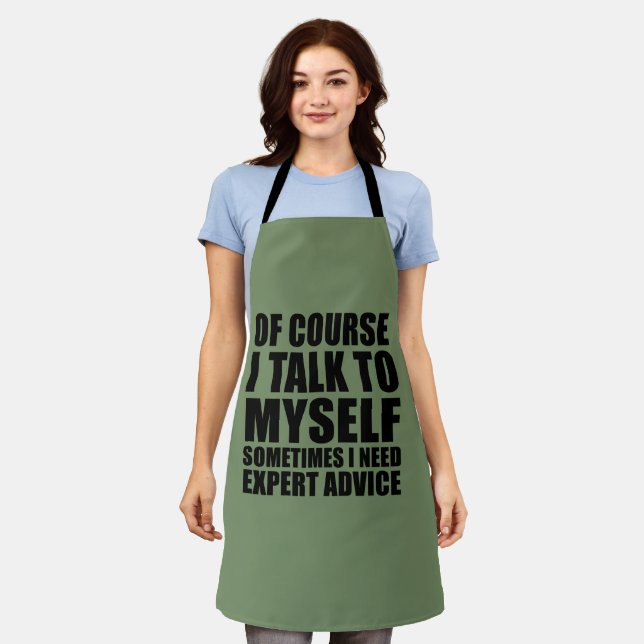 funny sarcastic sayings adult humor sarcasm apron (Worn)