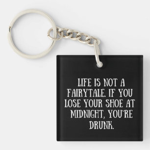 Funny sarcastic sayings famous quotes keychain