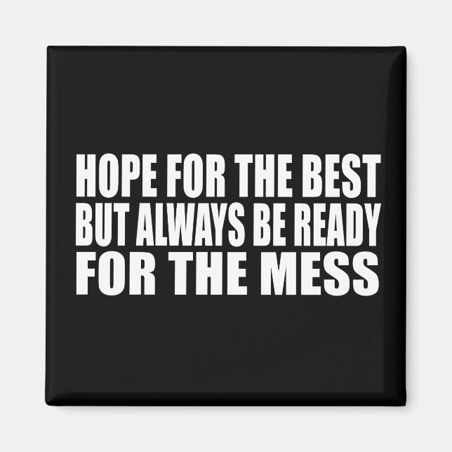 Funny sarcastic sayings famous quotes magnet (Front)