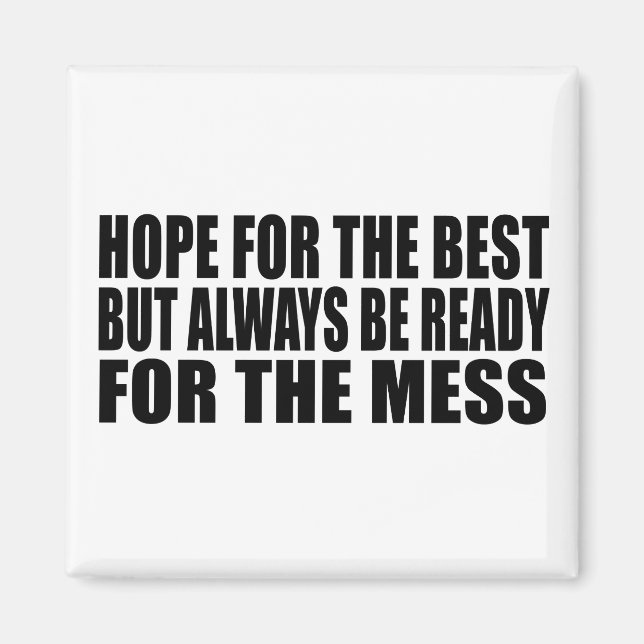 Funny sarcastic sayings famous quotes magnet (Front)