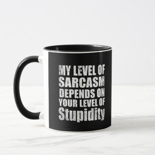 Funny sarcastic sayings famous quotes mug