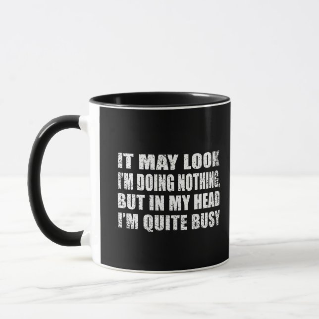 Funny sarcastic sayings famous quotes sarcasm mug (Left)